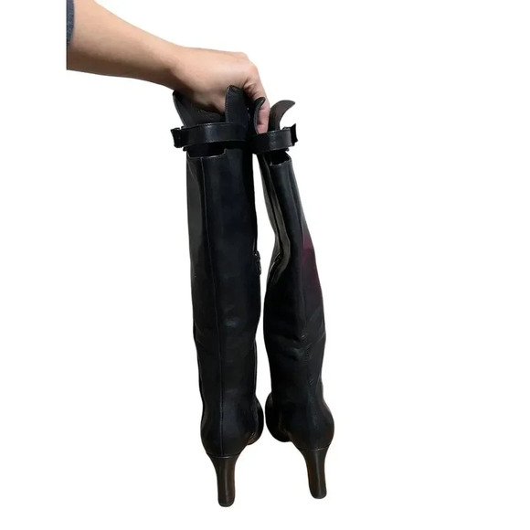 Via Spiga Parca Leather Knee High Boot - Picture 7 of 11